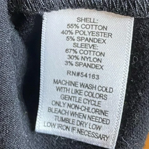 Marc New York Black VNeck Puffed Short Sleeve Blouse Top Size Medium - Picture 5 of 5